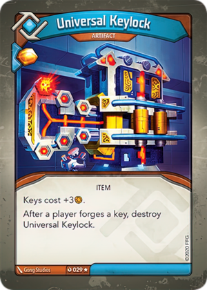 Universal Keylock, a KeyForge card illustrated by Gong Studios