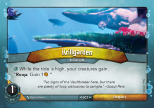 Krillgarden, a KeyForge card illustrated by BalanceSheet
