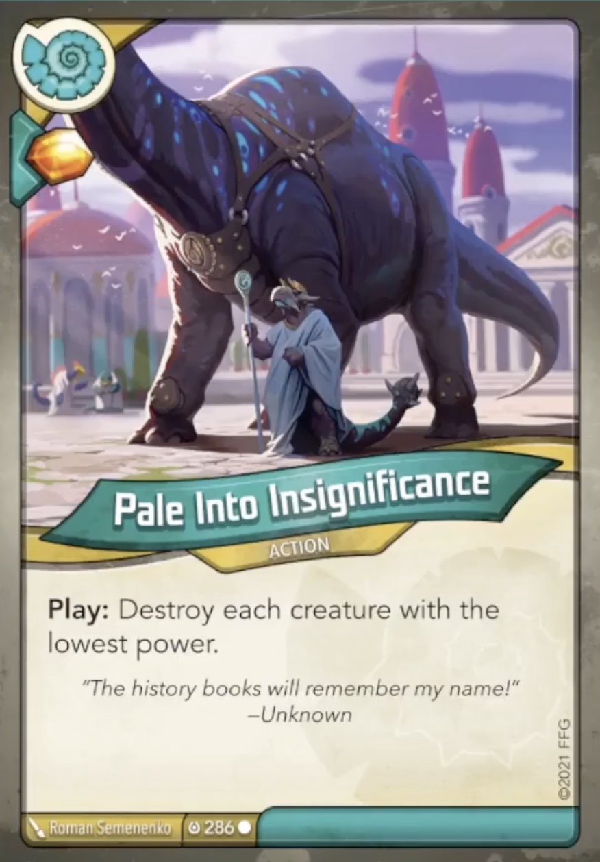 Pale Into Insignificance Archon Arcana The Wiki