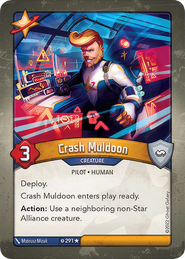 Crash Muldoon - Archon Arcana - The KeyForge Wiki