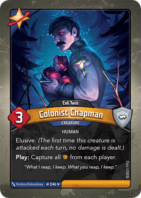 Colonist Chapman (Evil Twin)