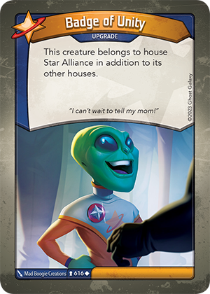 Badge of Unity, a KeyForge card illustrated by MadBoogie Creations
