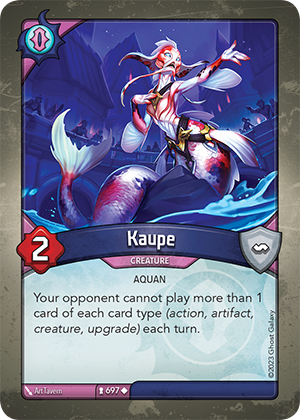 Kaupe, a KeyForge card illustrated by Art Tavern