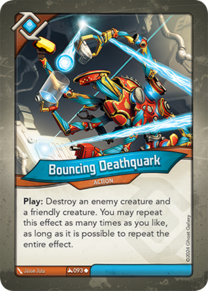 Bouncing Deathquark