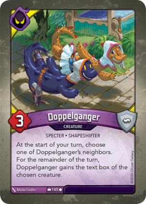 Doppelganger, a KeyForge card illustrated by Specter