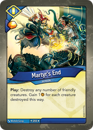 Martyr’s End