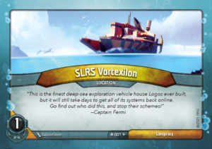 SLRS Vortexilon, a KeyForge card illustrated by BalanceSheet