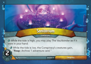 Sonitorium, a KeyForge card illustrated by BalanceSheet