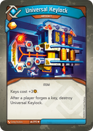 Universal Keylock, a KeyForge card illustrated by Gong Studios