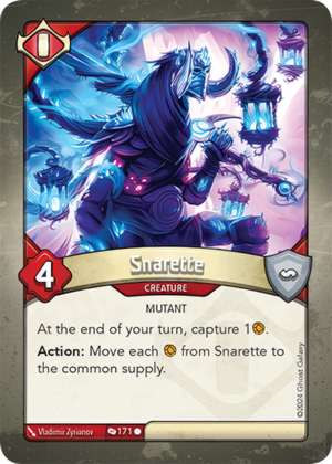 Snarette (Redemption), a KeyForge card illustrated by Mutant