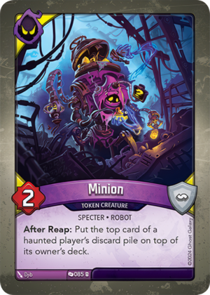 Minion, a KeyForge card illustrated by Specter