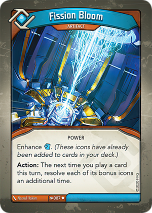 Fission Bloom, a KeyForge card illustrated by Nasrul Hakim