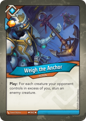 Weigh the Anchor