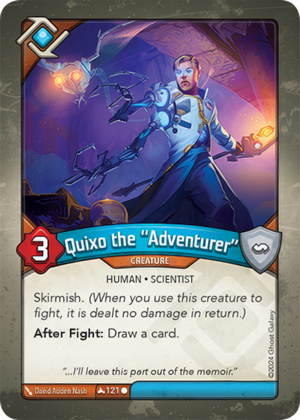 Quixo the “Adventurer”