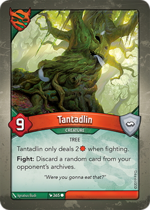Tantadlin, a KeyForge card illustrated by Iqnatius Budi