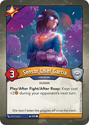 Sensor Chief Garcia