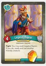 Legatus Raptor after being exalted