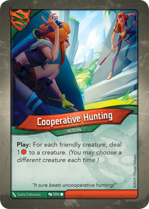 Cooperative Hunting