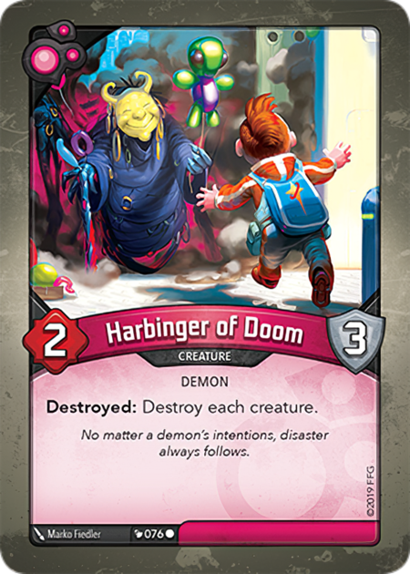 Harbinger of Doom - Archon Arcana - The KeyForge Wiki