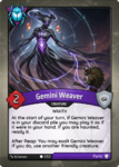 055 Gemini Weaver