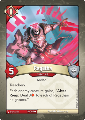 Ragatha, a KeyForge card illustrated by Mutant