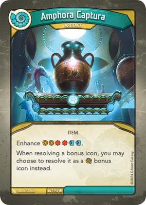 Amphora Captura, a KeyForge card illustrated by Radial Studio