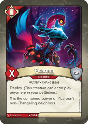Picaroon (Redemption), a KeyForge card illustrated by Natalie Russo